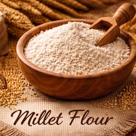 Organic Ragi Flour from Sikkim | Stone-Ground Himalayan Millet - 500 gm