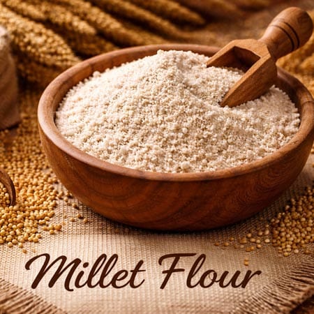 Organic Ragi Flour from Sikkim | Stone-Ground Himalayan Millet - 500 gm