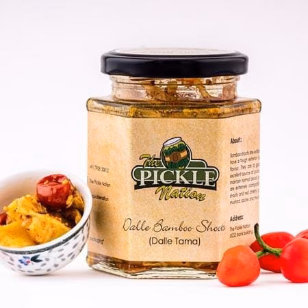 Dalle Bamboo Shoot Pickle |  Bold Himalayan Chilli Pickle - 250gm