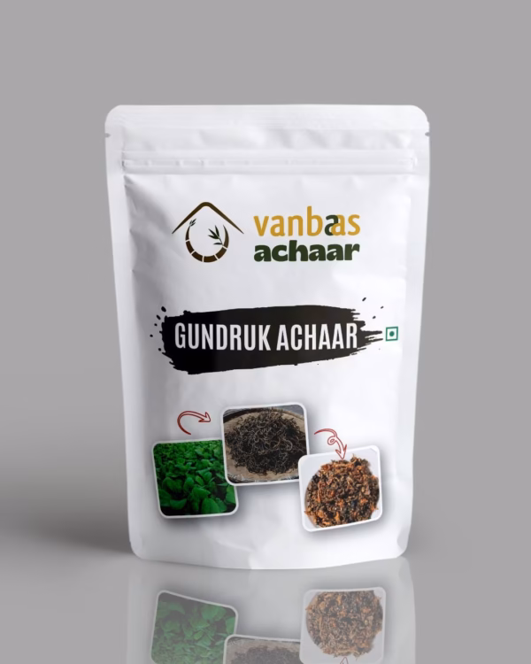 Gundruk Pickle | Authentic Fermented Himalayan Pickle - 200gm