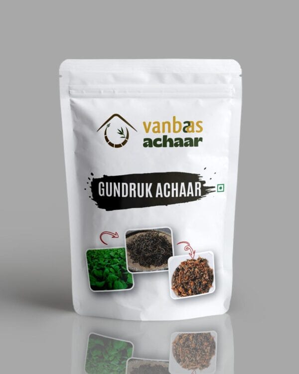 Gundruk Pickle from Sikkim – Authentic Fermented Delight - 200gm