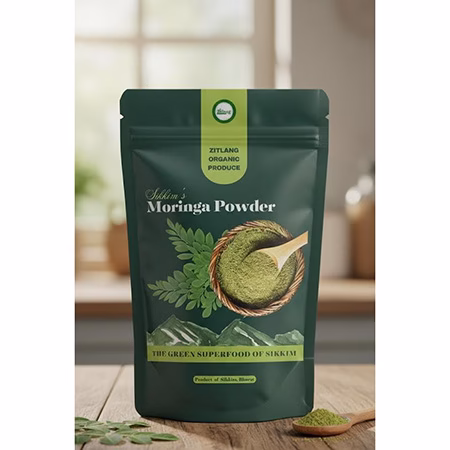 Organic Moringa Powder from Sikkim