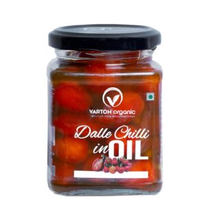 Dalle Chilli in Oil 225g | Organic Himalayan Chilli Oil Pickle — Sikkim Organic